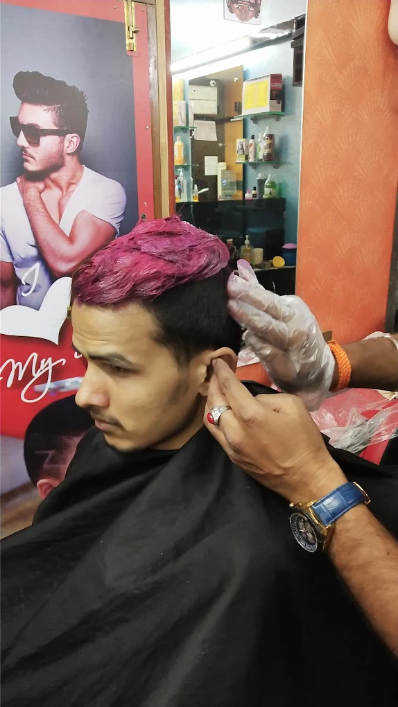Hair colouring service